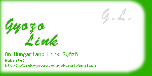 gyozo link business card
