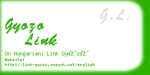 gyozo link business card